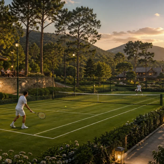 Lawn Tennis Court