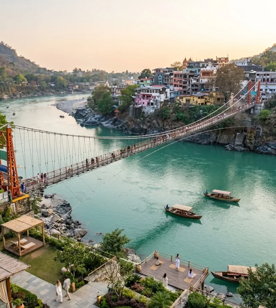 Rishikesh — 3 Hours Drive from CASA Corbett